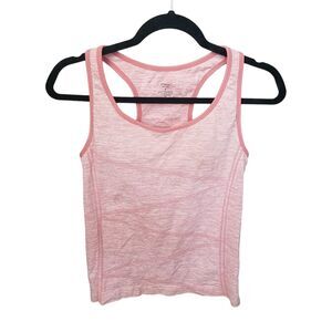 Disbest Womens Sz S Pink White  Sleeveless Activewear Tank Top